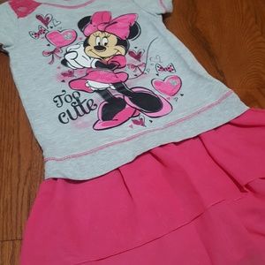 Minnie Mouse 10/12 Girls Dress
